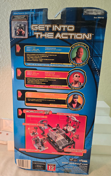 WWF Undertaker 2001 Ringside Rebels Jakks Pacific #w97130 original packaging NRFB 12"