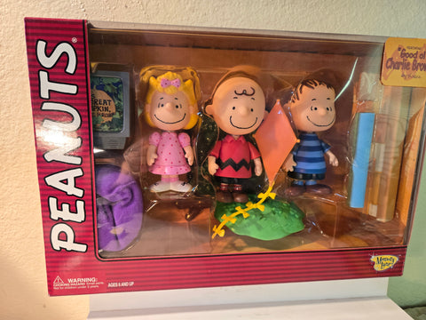 Peanuts, Good ol' Charlie Brown, play set 2002 #07781 Never removed from box NIB