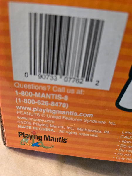 Peanuts It's the Great Pumpkin Charlie Brown, play set 2002 #07762 Never removed from box NIB, figures 5"