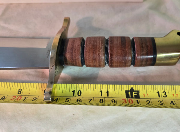 Leatherneck U.S.M.C. Bowie Knife & Sheath #17BK1817 NIB 14"