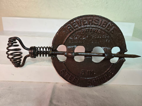 Griswold New American 5" Reversible Steel Spindle, damper