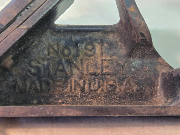 Vintage Stanley 191 Rabbet Plane, Sweetheart cutter