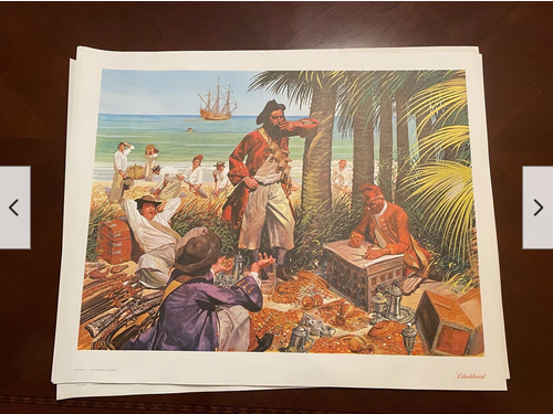 Charles McBarron American Oil Company Lithographs set of 8