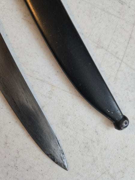 French model Chassepot St. Etienne Sword Bayonet matching scabbard dated 1872