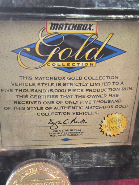 Matchbox Gold Collection #42784 T-Bird Turbo Coupe 1 of 5000 c.1996
