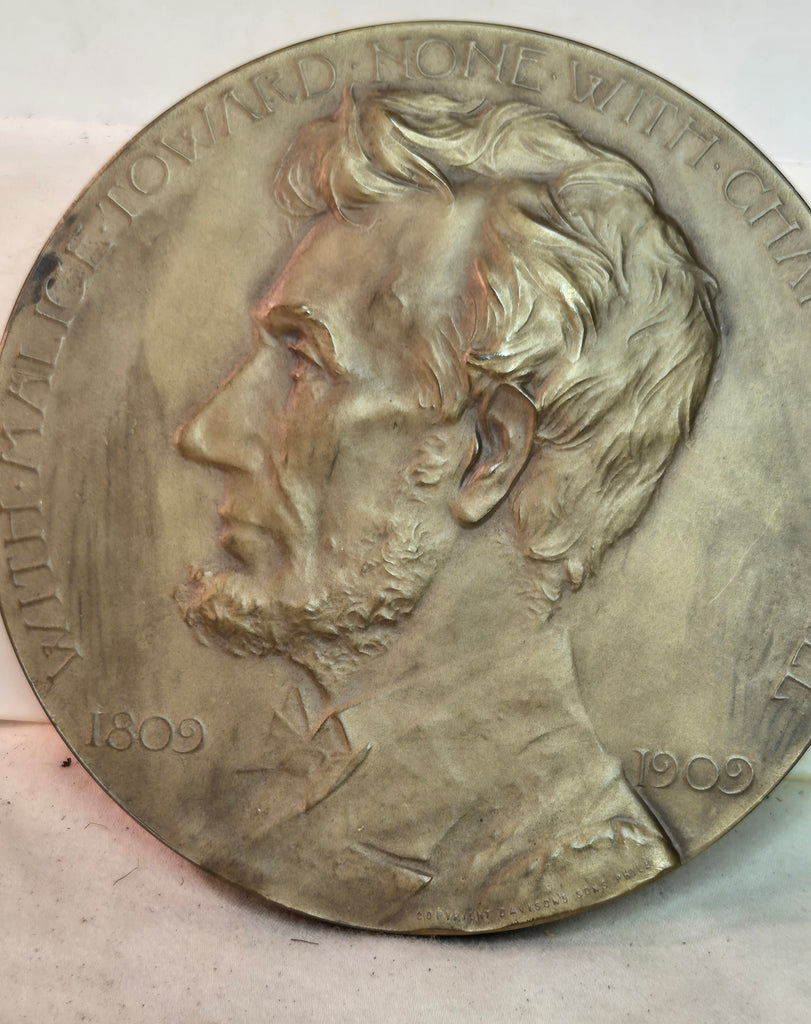 Davidson's 1809-1909 Grand Army of the Republic Medal, Medallion 76mm Bronze