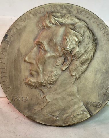 Davidson's 1809-1909 Grand Army of the Republic Medal, Medallion 76mm Bronze