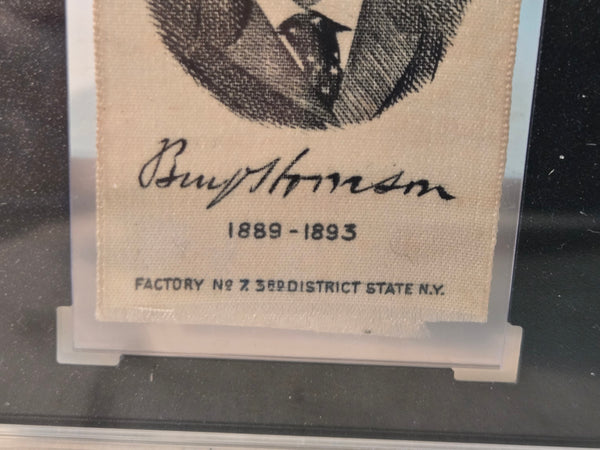 1910s Mogul Cigarettes, Benjamin Harrison S77 Silks, SCG 2.5 graded US President