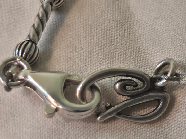 Carolyn Pollack Amethyst Sodalite Sterling Silver Necklace w/Pendant