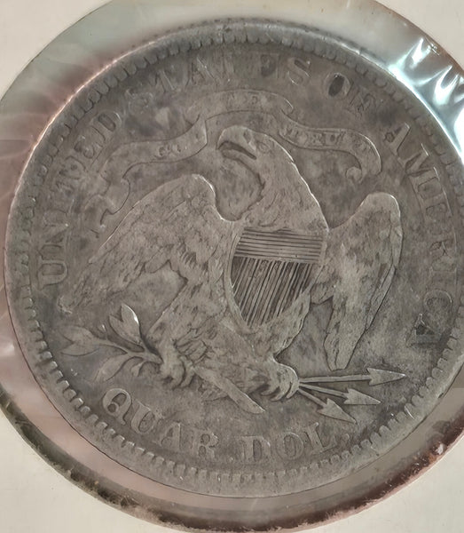U.S. 1876 Seated Liberty Quarter 25 cents