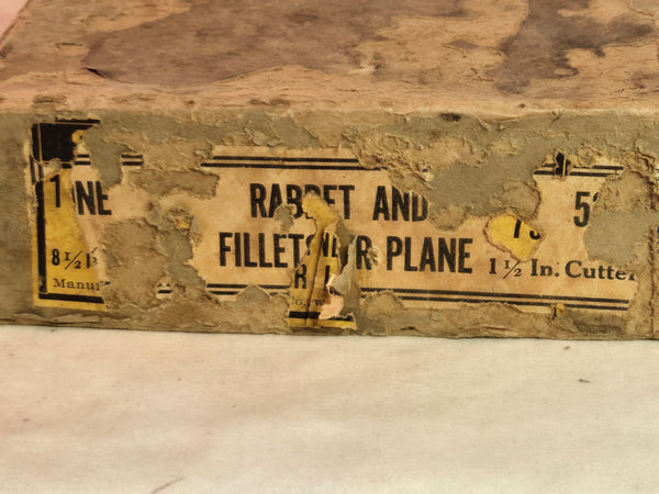 Sargent #70 Rabbet Filletster Plane 1948-53 w/box