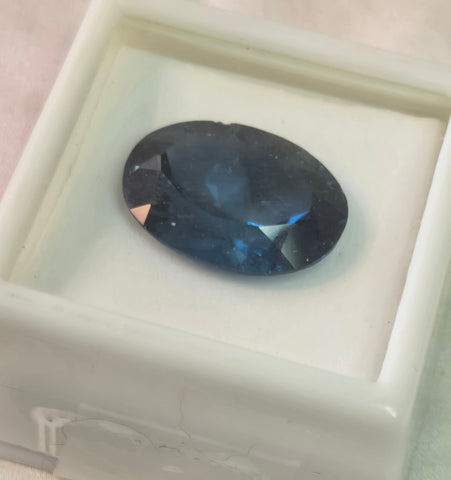 16 ct. London Blue Topaz gemstone 15 x 20mm