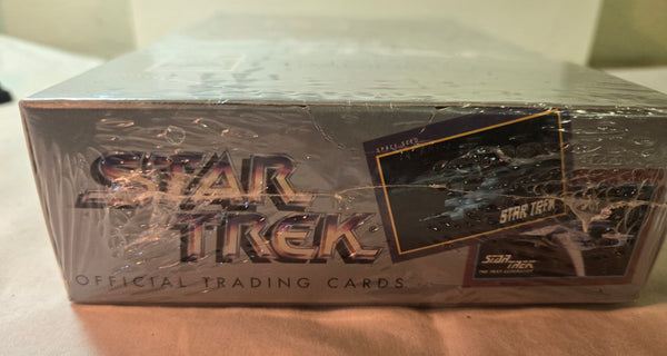 1991 STAR TREK OFFICIAL TRADING CARDS SERIES 1 FACTORY SEALED BOX BY IMPEL 36 PACKS