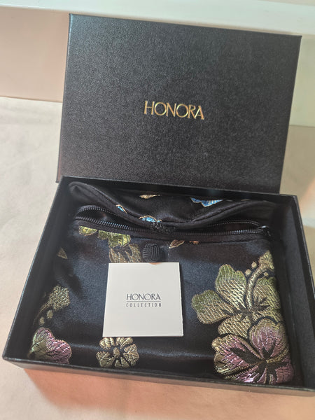 Honora Gold & white Keshi Cultured pearl 38" necklace, sterling clasp New in Box