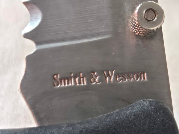Smith & Wesson #540  lockback pocket knife, First Production Run with case
