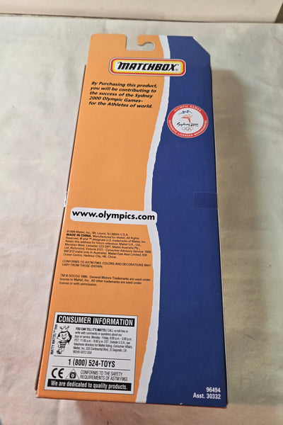 Matchbox Sydney 2000 Olympic games 5 Pack c.1999 MIB diecast #96494