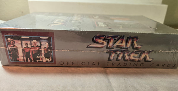 1991 STAR TREK OFFICIAL TRADING CARDS SERIES 1 FACTORY SEALED BOX BY IMPEL 36 PACKS