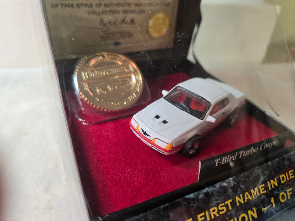 Matchbox Gold Collection #42784 T-Bird Turbo Coupe 1 of 5000 c.1996