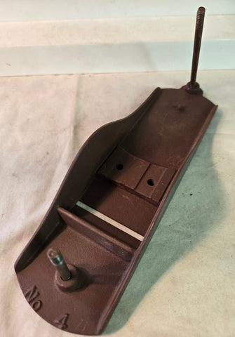 Stanley #4 wood Plane Body, Bed, Sole, Type 4