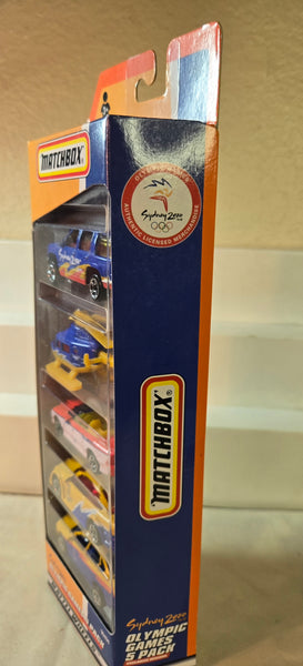 Matchbox Sydney 2000 Olympic games 5 Pack c.1999 MIB diecast #96494