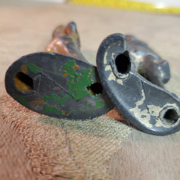 Lot of 7 WWII lead toy soldiers