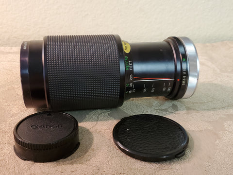 Vivitar 75-205mm macro focusing zoom lens 1:3.8