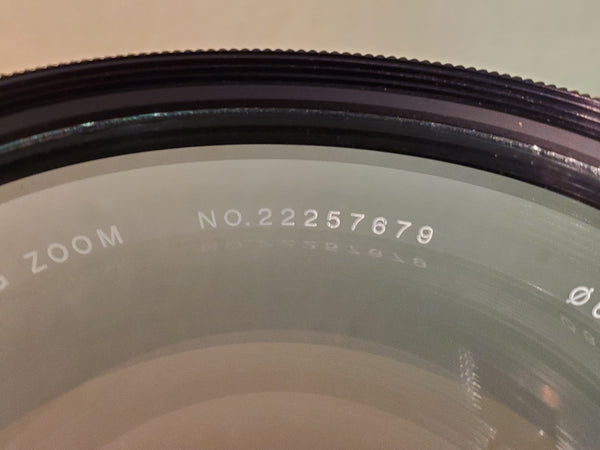 Vivitar 75-205mm macro focusing zoom lens 1:3.8