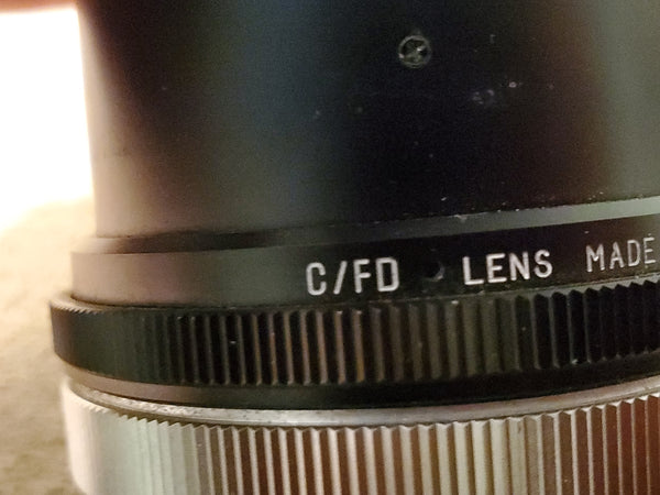 Vivitar 75-205mm macro focusing zoom lens 1:3.8