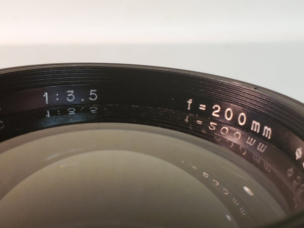 Hanimex Auto Zoom lens 1:3.5 f=200 for Yashica