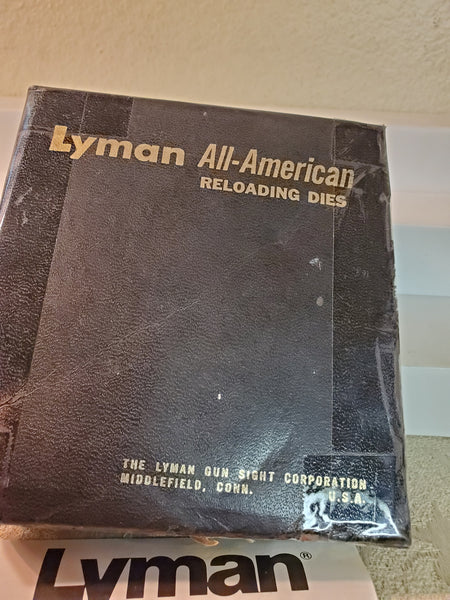 Lyman 3 pcs Reloading dies set .38 sp. 357 mag, 357 Rem