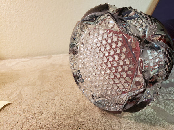 Ruby stained water pitcher 1908, 20" Tall