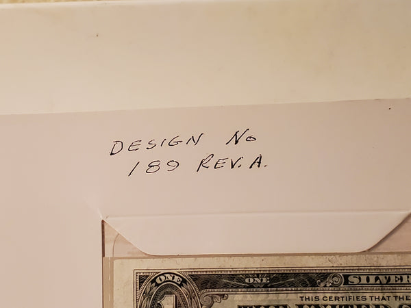 1935-A U.S. Silver Certificate one dollar bill blue seal FR1408 189 Rev A