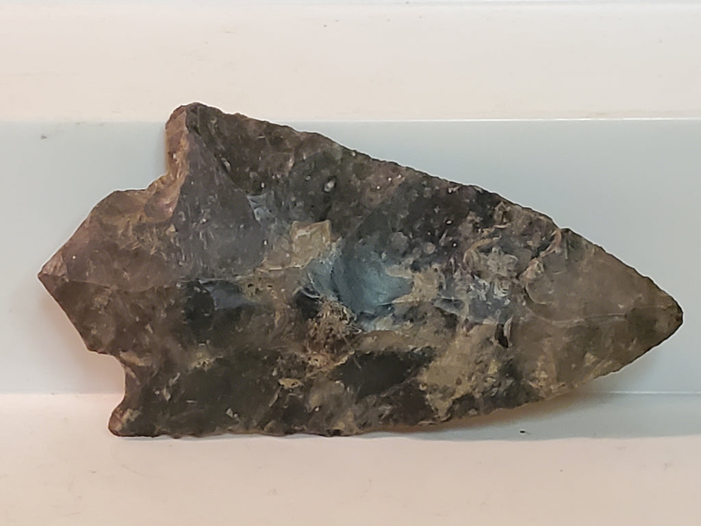 Meadowood era projectile spear point, dug, 500 BC-500 AD