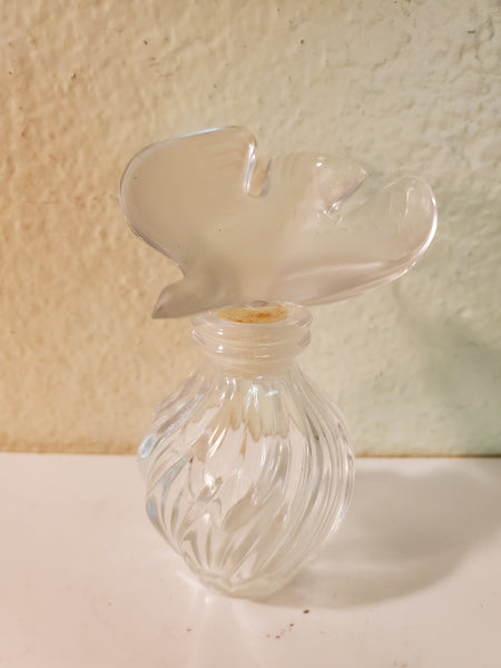 Nina Ricci frosted Dove Lalique perfume scent bottle