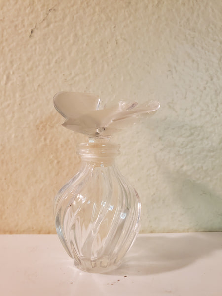Nina Ricci frosted Dove Lalique perfume scent bottle