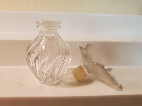 Nina Ricci frosted Dove Lalique perfume scent bottle