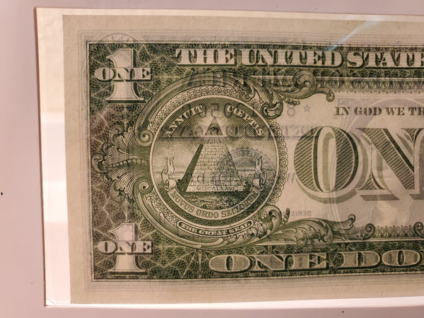 1957 U.S. one dollar silver certificate FR 1411C