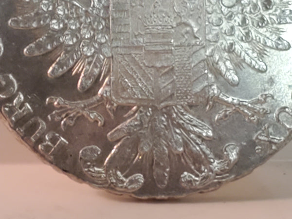 1780 Maria Teresa Thaler silver coin Austria .833