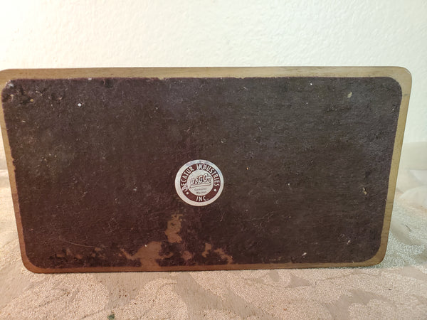 Decatur Industries 6 Pipe rack, wood stand