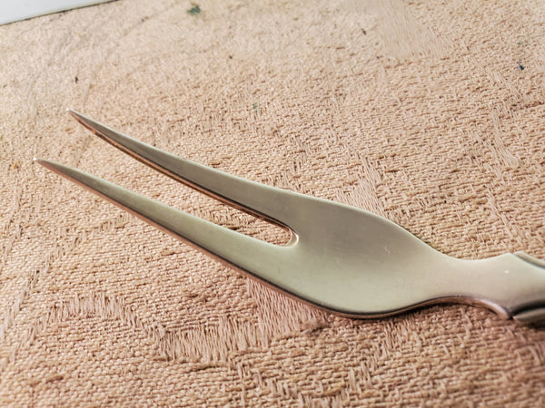 Cohr sterling silver Pickle fork, modernist Danish