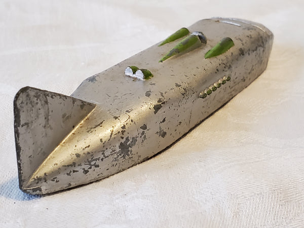 Dinky Toys Thunderbolt, silver, diecast 23s