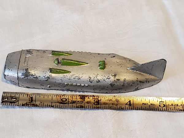 Dinky Toys Thunderbolt, silver, diecast 23s