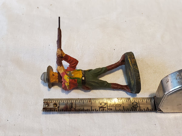 Set of 6 Elastolin Duro Cowboys amd Indians