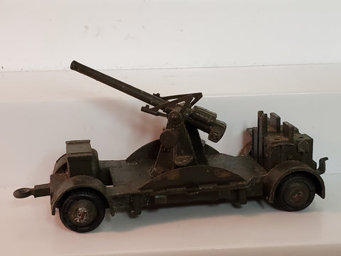 Dinky Toys #161B Anti-Aircraft on trailer
