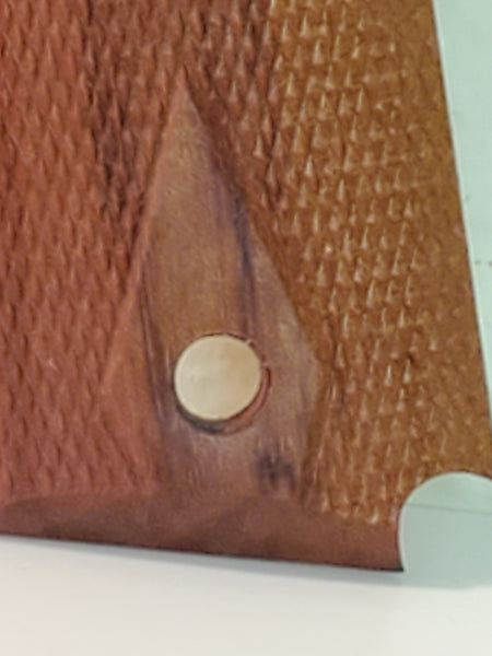 Wood double diamond grips 1911 1911A1