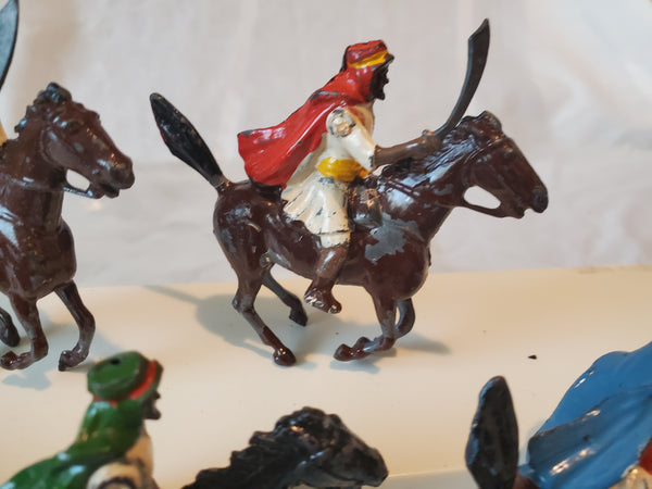 Britains Arabs of the Desert, mounted set of 5, boxed