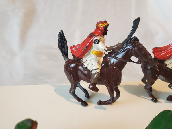 Britains Arabs of the Desert, mounted set of 5, boxed