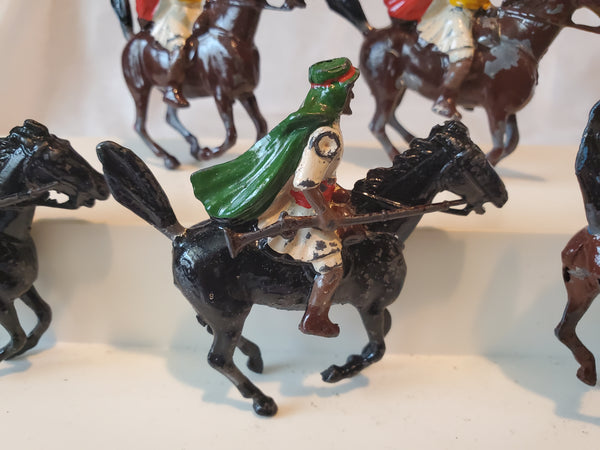 Britains Arabs of the Desert, mounted set of 5, boxed