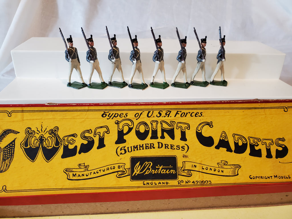 Britains U. S. WEST POINT CADETS #299 8 pcs set, box