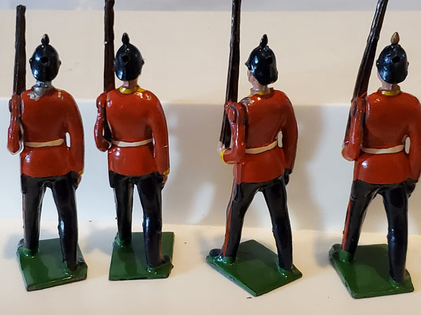 Britains Middlesex Regiment 7 pcs set, box pre-war